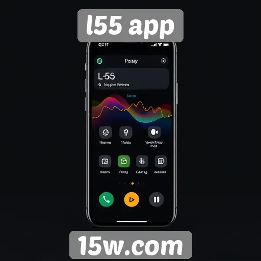 Análise da interface do usuário do l55 app